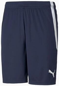 Puma Korte Broek Spodenki Męskie Teamliga Granatowe