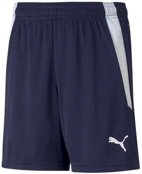 Puma Junior sportbroek teamLIGA JR donkerblauw Polyester 176