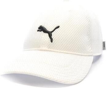 Puma Mesh Baseball Cap Wit White Unisex - Foto 2
