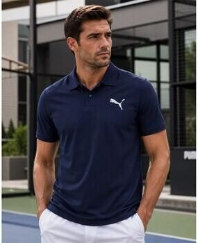 Puma Polo Shirt Korte Mouw Ess Pique