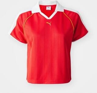 Puma Polo Shirt Korte Mouw RELAXED FOOTBALL JERSEY