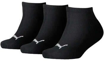 Puma sneakersokken set van 3 zwart Katoen Logo 31-34