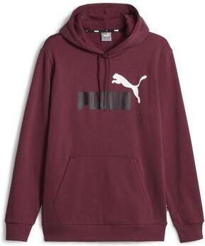 Puma Ess+ 2 Col Big Logo Hoodie Purple Heren