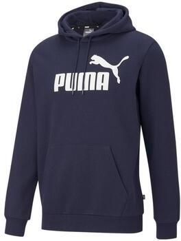 Puma essentials big logo trui blauw heren
