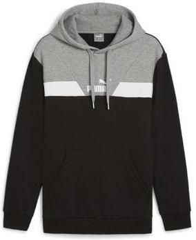 Puma Colorblock Hoodie Zwart Heren Trui Black Heren