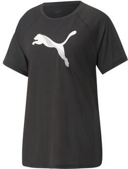 Puma Evostripe Zwart T-shirt Dames