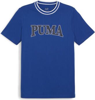 Puma Grafische Squad Katoenen T-shirt Blauw Blue Heren