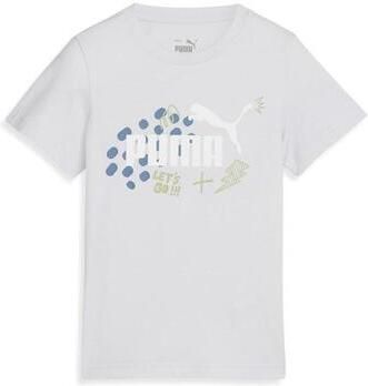 Puma T-shirt Korte Mouw T-shirt enfant Ess+
