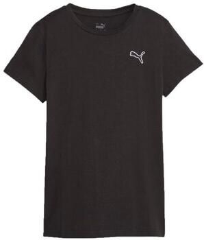 Puma Klassiek dames T-shirt met logo Black Dames