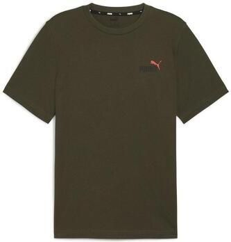 Puma Essential + 2 Col T-shirt Blue Heren