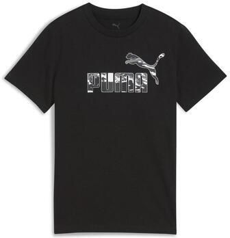 Puma T-shirt Korte Mouw Ess Camo