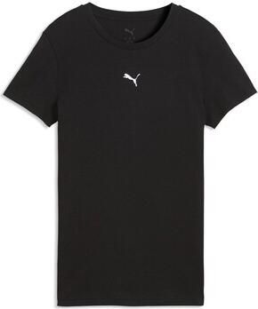 Puma T-shirt Korte Mouw Ess Centered Cat