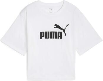 Puma T-shirt Korte Mouw Ess Cropped No. 1 Logo Relaxed Tee