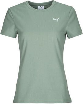 Puma T-shirt Korte Mouw ESS ELEVATED RIB TEE