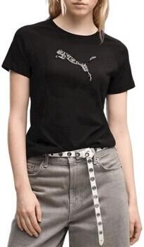 Puma T-shirt Korte Mouw Ess Sequins