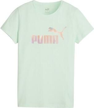 Puma Dames T-shirt Katoen Stijl 679921 Green Dames