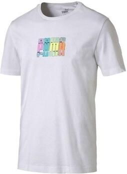 Puma T-shirt Korte Mouw Multicolor Graphic