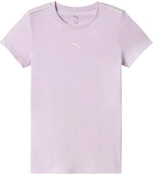 Puma T-shirt Korte Mouw T-shirt 100% Cotton violet