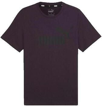 Puma T-shirt Korte Mouw T-shirt Essential Logo Violet