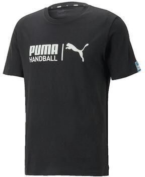 Puma T-shirt Korte Mouw T-shirt Homme Noir Handball