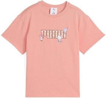 Puma T-shirt Korte Mouw T-shirt fille Hello Kitty Friends Graphic
