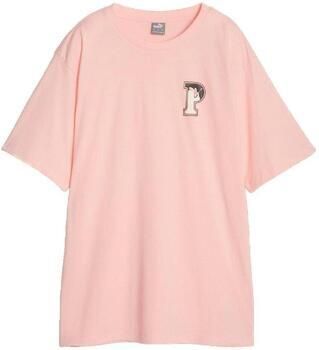 Puma T-shirt Korte Mouw T-shirt Squad Rose