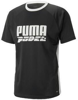 Puma T-shirt Korte Mouw T-shirt Teamliga Noir