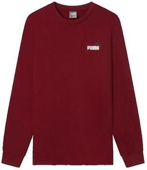 Puma T-Shirt Lange Mouw T-shirt Essentials+ 2 Col Small Logo
