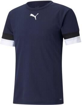 Puma Team Rise Marineblauw Korte Broek Jongens