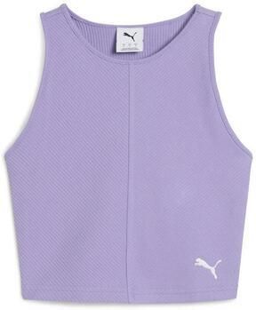 Puma T-shirt Korte Mouw T-shirt côtelé femme Wardrobe Essentials