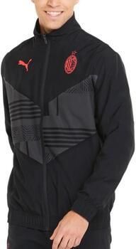 Puma ac milan prematch trainingsjas 21 22 zwart rood heren - Foto 3