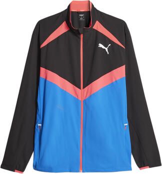 Puma windstopper hardloopjas zwart blauw heren - Foto 2
