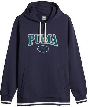 Puma Verstelbare hoodie met grafische print Blue Heren