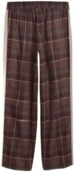 Puma Yellow Harembroek T7 Relaxed Tartan Woven Track Pants Op