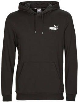 Puma Zwarte Essentials Small Logo Hoodie Black Heren