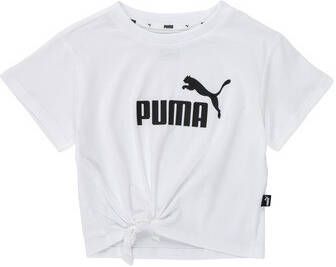 Puma T-shirt Korte Mouw ESS LOGO KNOTTED TEE