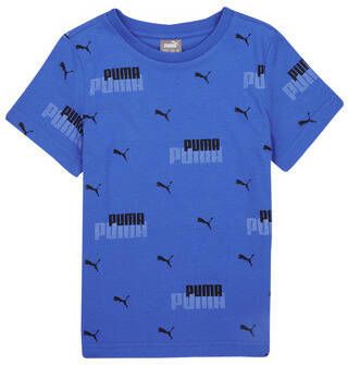 Puma T-shirt Korte Mouw ESS+ LOGO POWER AOP