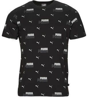 Puma T-shirt Korte Mouw ESS+ LOGO POWER AOP