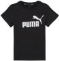 Puma T-shirt zwart Jongens Katoen Ronde hals Logo 104 - Thumbnail 4