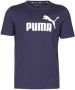 Puma essentials logo shirt blauw heren - Thumbnail 3