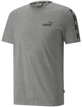 Puma T-shirt Korte Mouw Essentials+ Logo Tape SS Tee