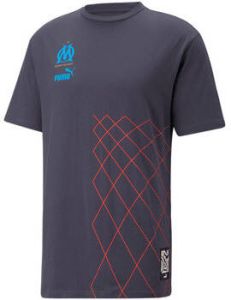 Puma T-shirt Korte Mouw Olympique Marseille FootballCulture Tee 2022 2023