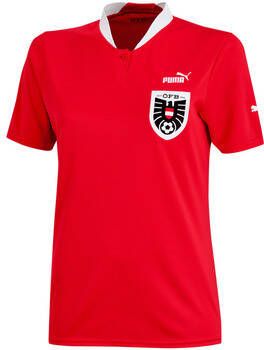 Puma T-shirt Korte Mouw Österreich Home Jersey 2022 2023 Women