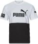 Puma T-shirt Korte Mouw POWER COLORBLOCK - Thumbnail 2