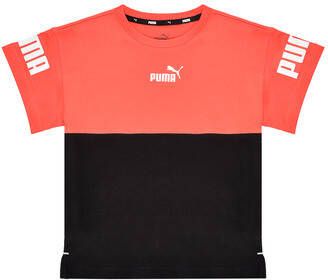 Puma T-shirt Korte Mouw POWER COLORBLOCK TEE