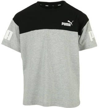 Puma T-shirt Korte Mouw Power Colorblock Tee