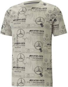 Puma T-shirt Korte Mouw T-shirt Mercedes AMG Petronas Formula One AOP