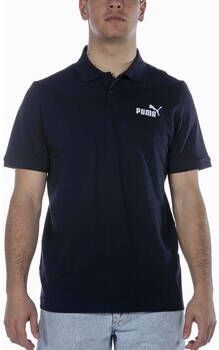 Puma T-shirt T-Shirt Ess Pique Polo Blu