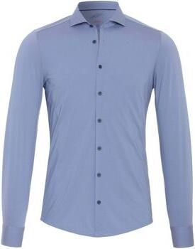 Pure Overhemd Lange Mouw Functional Overhemd Blauw