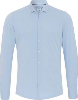 Pure Overhemd Lange Mouw Shirt Licht Blauw